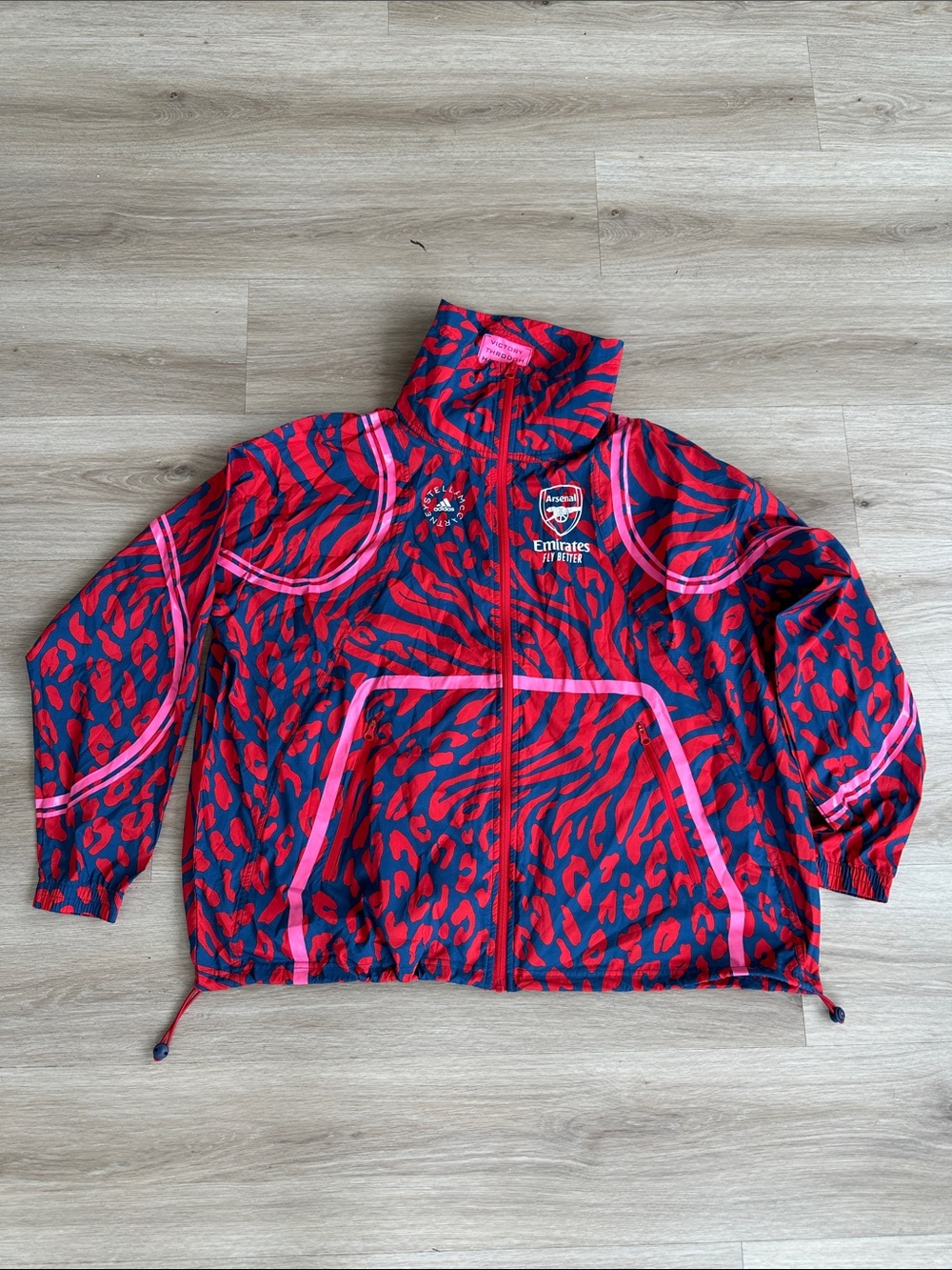 ARSENAL FC X ADIDAS BY STELLA MCCARTNEY WOVEN JACKET - Picture 6 of 11